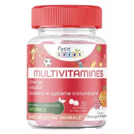 Les 3 Chenes Petit Chene Multivitamines Gommes x 30