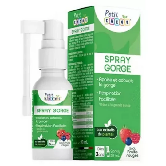 Les 3 Chenes Petit Chene Spray Gorge 20 ml