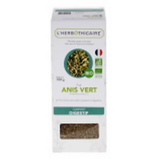 L'Herbôthicaire Anis Vert Plante pour Tisane Bio 100 g