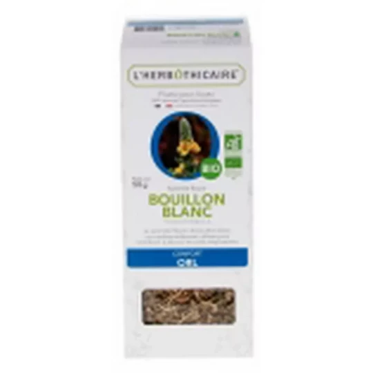L'Herbôthicaire Bouillon Blanc Plante pour Tisane Bio 50 g