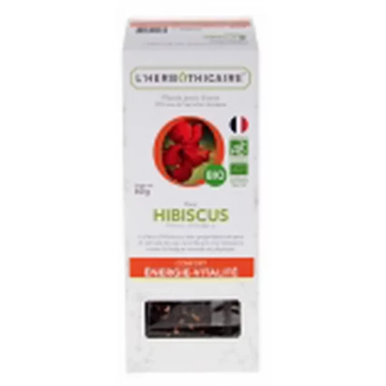 L'Herbôthicaire Hibiscus Plante pour Tisane Bio 60 g