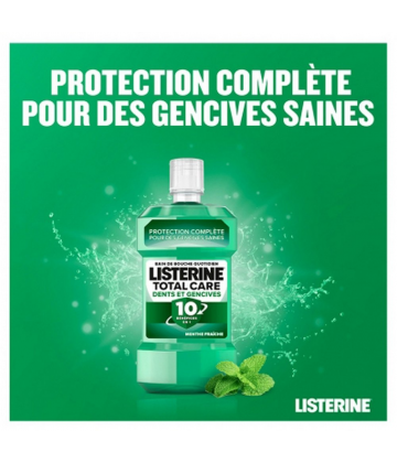 Listerine Total Care Bain de Bouche Dents et Gencives 250 ml