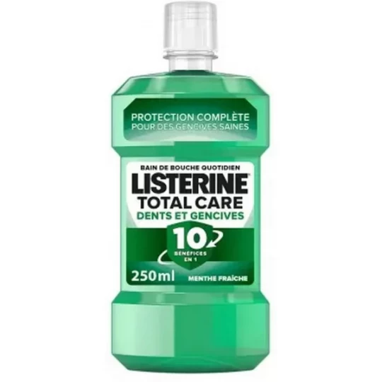 Listerine Total Care Bain de Bouche Dents et Gencives 250 ml