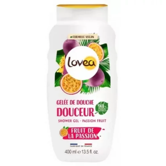Lovea Gelée de Douche Douceur Fruit de la Passion 400 ml