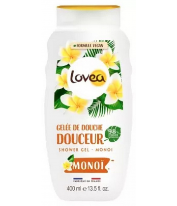 Lovea Gelée de Douche Douceur Monoi 400 ml