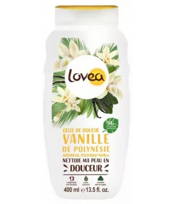 Lovea Gelée de Douche Vanille de Polynésie 400 ml