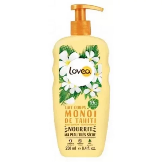 Lovea Lait Corps Monoi de Tahiti 250 ml