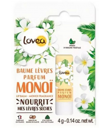 Lovea Baume Lèvres Parfum Monoi 4 g