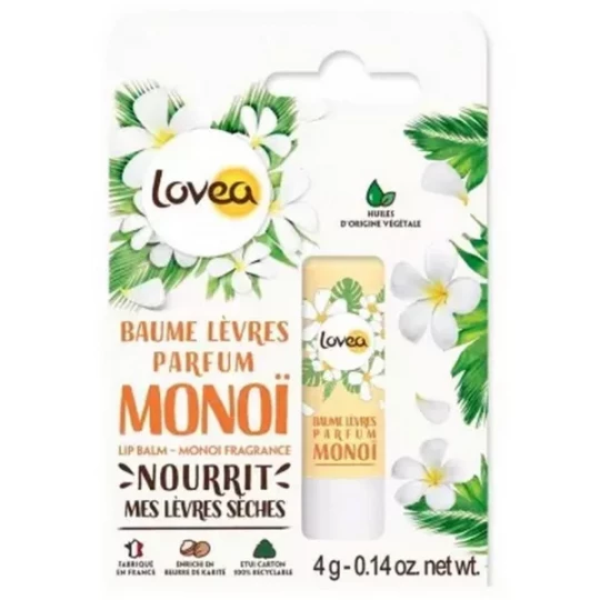 Lovea Baume Lèvres Parfum Monoi 4 g