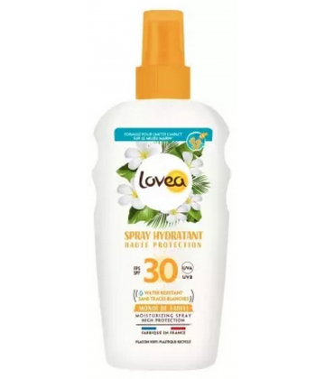 Lovea Spray Hydratant Monoi de Tahiti Haute Protection SPF30 150 ml