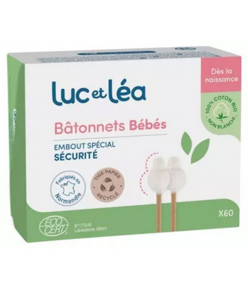 Luc et Léa Bâtonnets Bébés Bio x 60