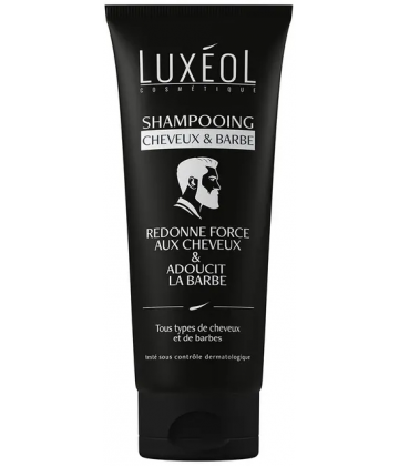 Luxéol Shampooing Cheveux & Barbe 200 ml