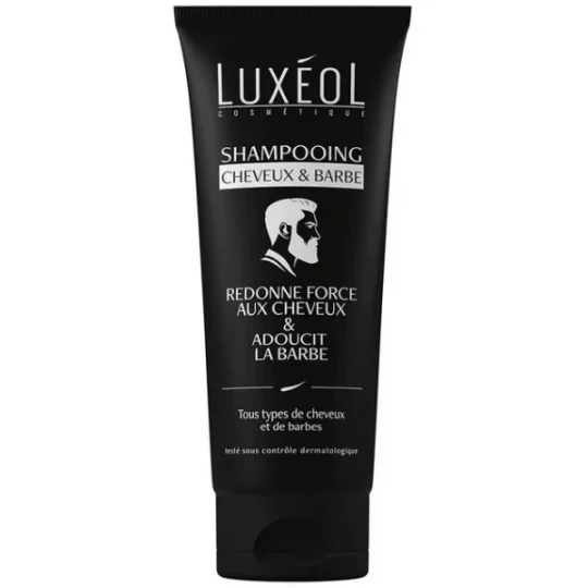 Luxéol Shampooing Cheveux & Barbe 200 ml