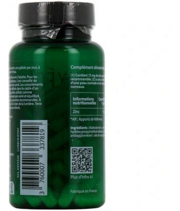 Luxéol Zinc 15 Gélules x 90