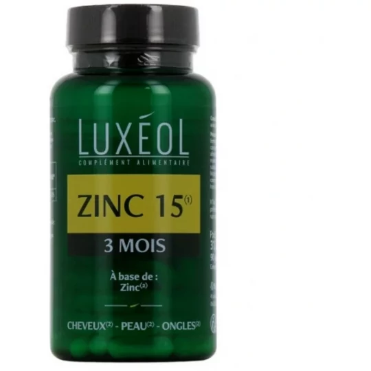 Luxéol Zinc 15 Gélules x 90 - image 3