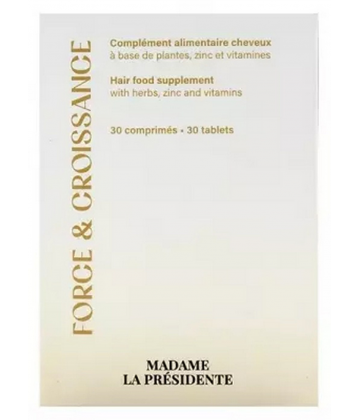 Madame la Présidente Force & Croissance des Cheveux Comprimés x 30