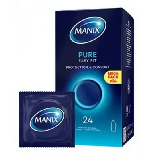 Manix Pure Easy Fit Préservatifs x 24