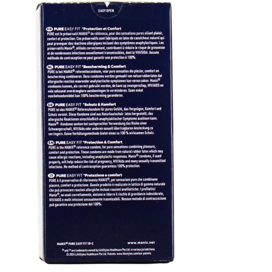 Manix Pure Easy Fit Préservatifs - image 3