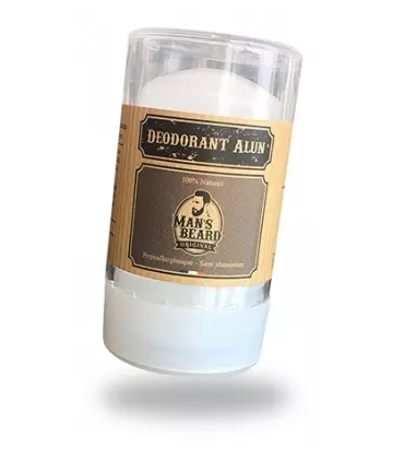 Man's Beard Déodorant d'Alun 60 g