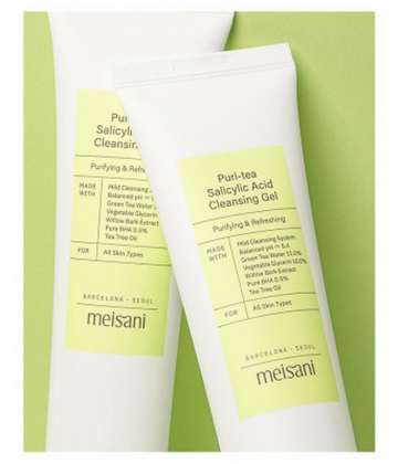 Meisani Puri-Tea Salicylic Acid Gel Nettoyant 150 ml
