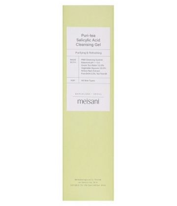 Meisani Puri-Tea Salicylic Acid Gel Nettoyant 150 ml