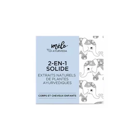 Melo Ayurveda Soin Lavant 2 en 1 Solide Enfants Mélo Ayurveda
