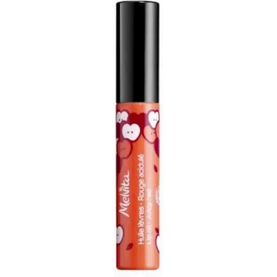 Melvita Huile Lèvres Nutrition Éclat Bio Teinte Rouge acidulé 7 ml