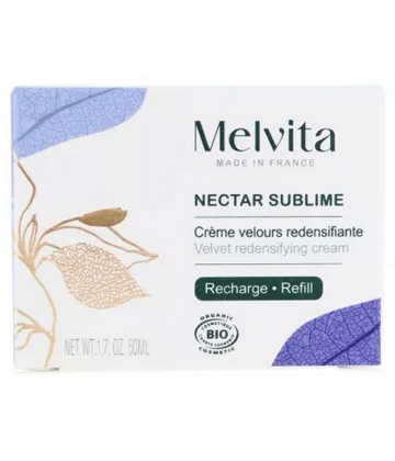 Melvita Nectar Sublime Crème Velours Redensifiante Recharge Bio 50 ml