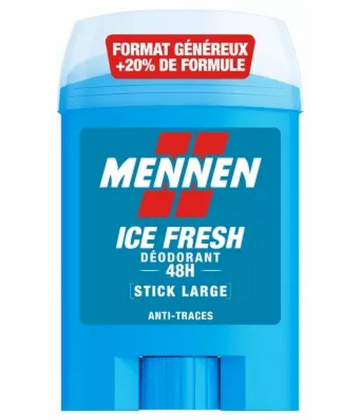 Mennen Déodorant Ice Fresh 24h Stick Large 60 ml