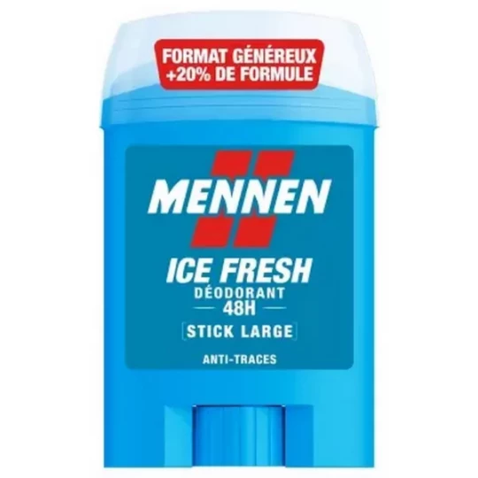Mennen Déodorant Ice Fresh 24h Stick Large 60 ml