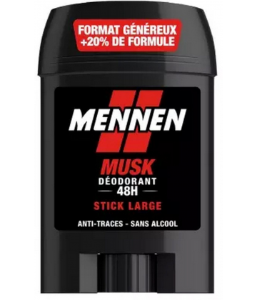 Mennen Déodorant Musk 48h Stick Large 60 ml