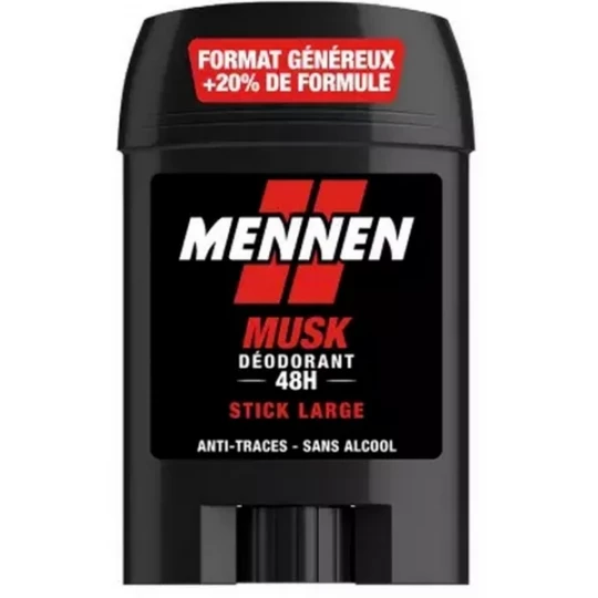 Mennen Déodorant Musk 48h Stick Large 60 ml