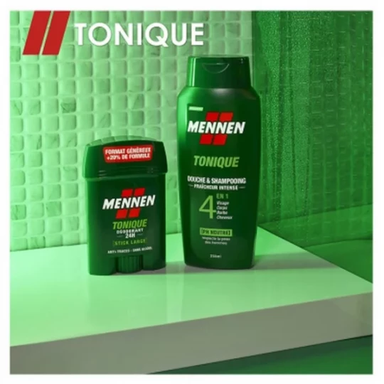 Mennen Déodorant Tonique 24h Stick Large 60 ml - image 4