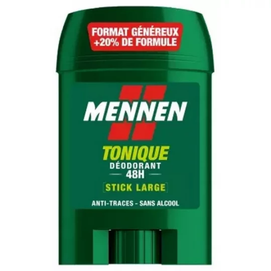 Mennen Déodorant Tonique 24h Stick Large 60 ml
