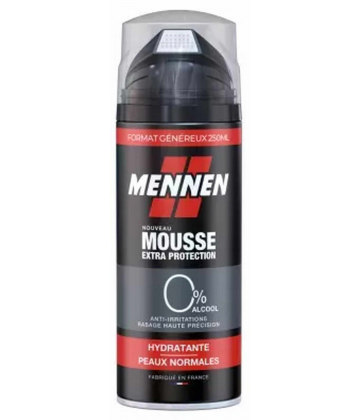 Mennen Mousse de Rasage Extra Protection Hydratante 250 ml
