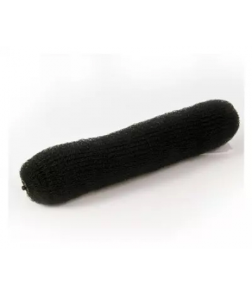 Mezzo Crépon boudin noir pour chignon