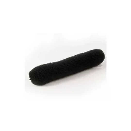 Mezzo Crépon boudin noir pour chignon