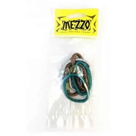 Mezzo Elastiques gaine couleur métal x 6