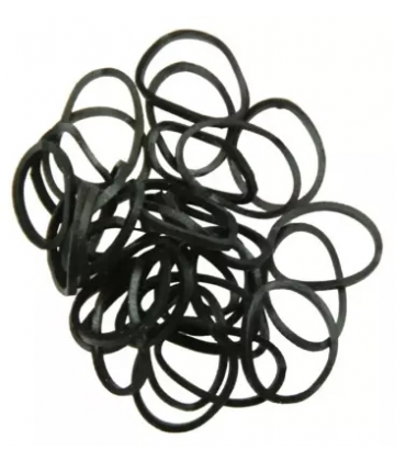 Mezzo Elastiques Noirs x 2000