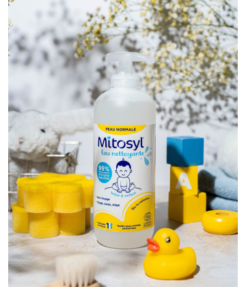 Mitosyl Eau Nettoyante Bébé et Enfant Bio 500 ml