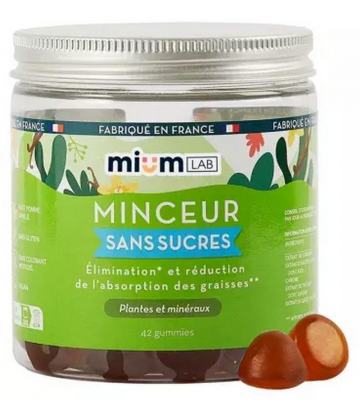 Mium Lab Minceur Sans Sucres Gummies x 42