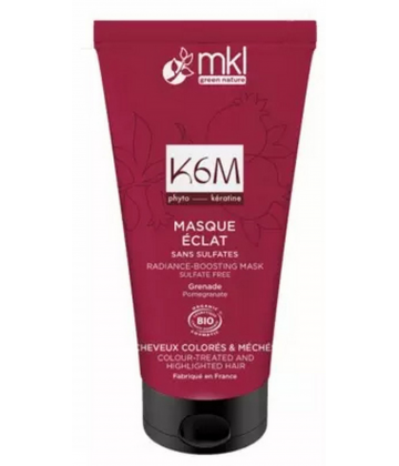 MKL Green Nature K6M Masque Éclat Cheveux Colorés ou Méchés 150 ml