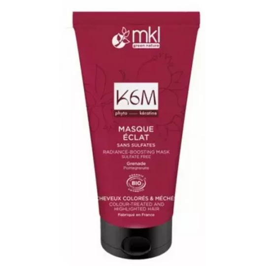 MKL Green Nature K6M Masque Éclat Cheveux Colorés ou Méchés 150 ml
