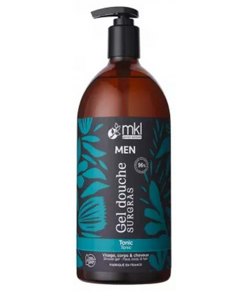 MKL Green Nature Men Gel Douche Surgras Tonic 1 L