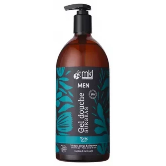 MKL Green Nature Men Gel Douche Surgras Tonic 1 L