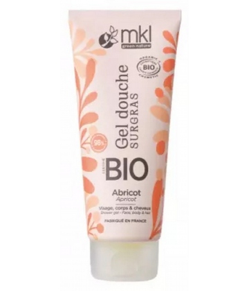 MKL Green Nature Gel Douche Surgras Abricot Bio 200 ml