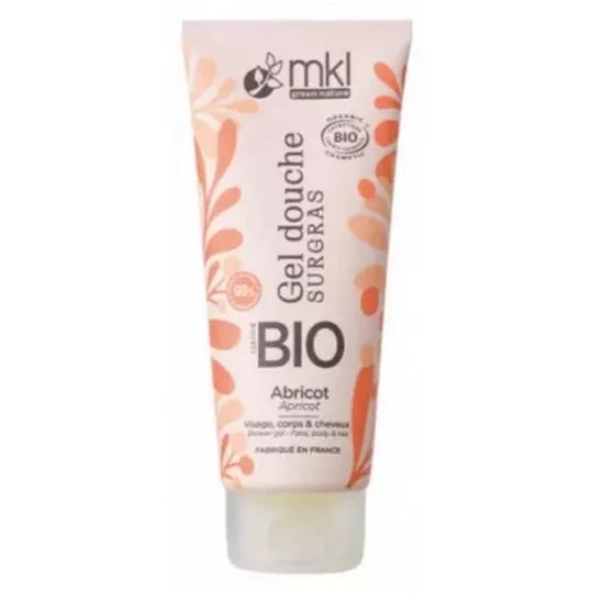 MKL Green Nature Gel Douche Surgras Abricot Bio 200 ml