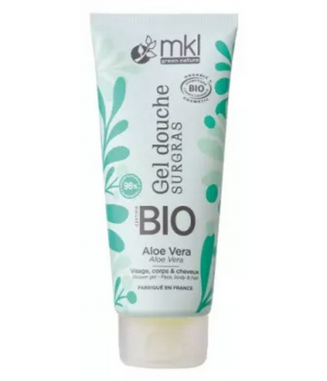 MKL Green Nature Gel Douche Surgras Aloe Vera Bio 200 ml