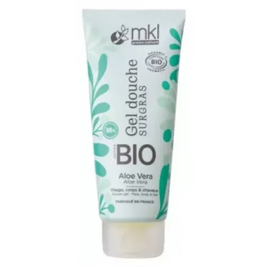 MKL Green Nature Gel Douche Surgras Aloe Vera Bio 200 ml