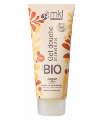 MKL Green Nature Gel Douche Surgras Argan Bio 200 ml